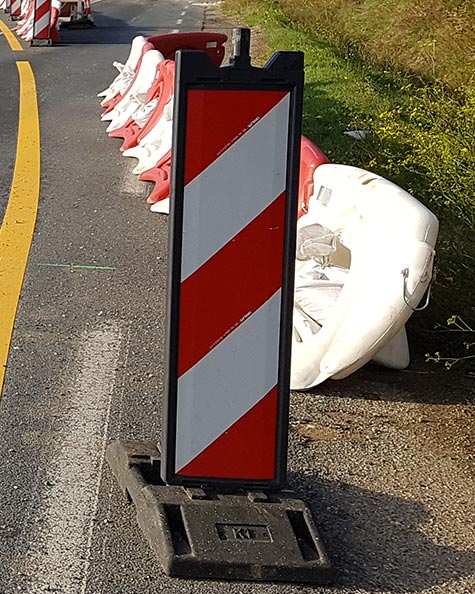 Plot de guidage, Balisage, Séparateurs de voie, Signalisation des chantiers  - Signaclic