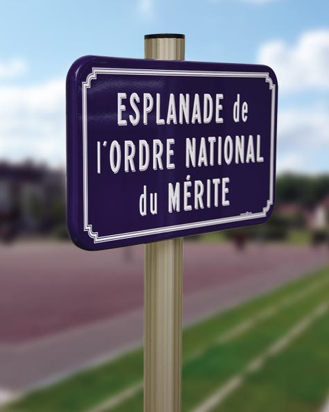 Plaque de rue, numéro de maison - Direct Signalétique