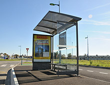 Abri bus, abris voyageurs gamme Scala - Aménager votre école signaux signaux girod