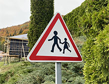 Panneau attention école - Aménager votre école signaux signaux girod