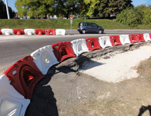 Séparateur de voie K16 signaux girod sécurise vos routes en chantier
