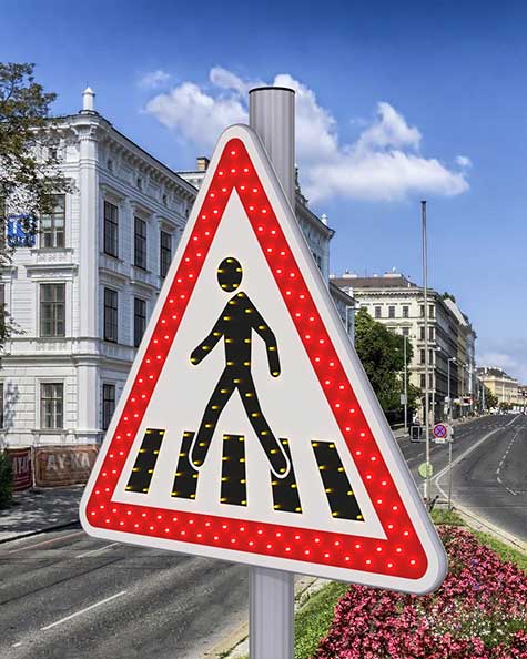 Generic Panneau De Signalisation à LED De Palette D′arrêt - Blanc - Prix  pas cher