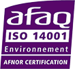Certification Afaq iso 14001