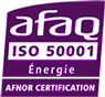 Certification Afaq iso 50001