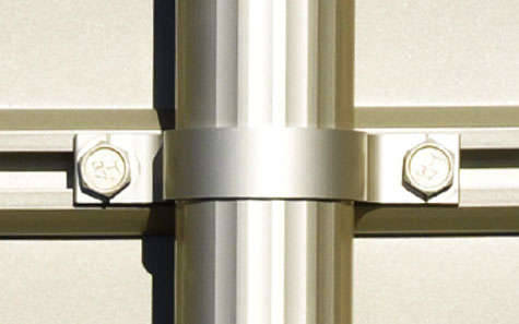 collier de fixation en aluminium klik Signaux Girod