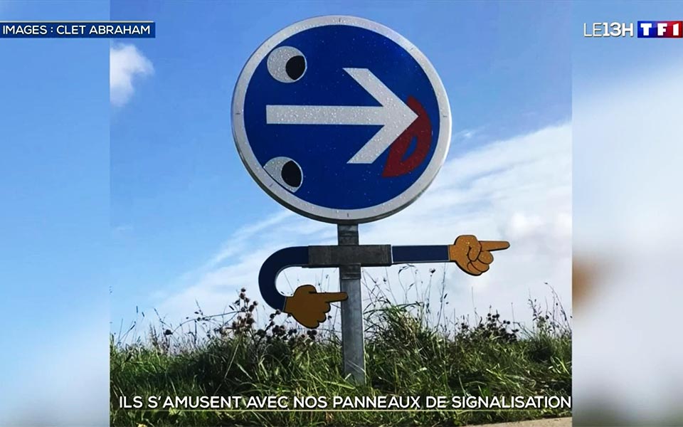 panneaux de signalisation détournés