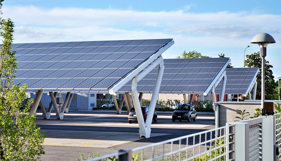 Energie solaire parking Signaux Girod