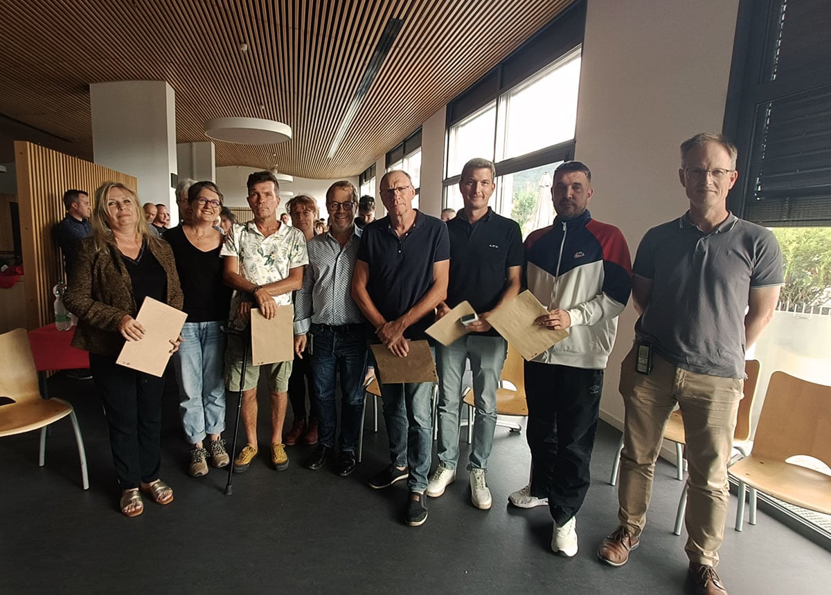 remise des médailles du travail signaux girod